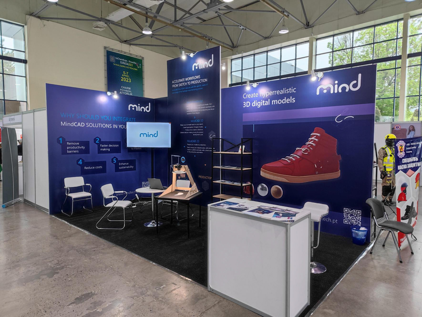 Mind is present in the UzCharmExpo - ShoeStar EUROASIA 2023