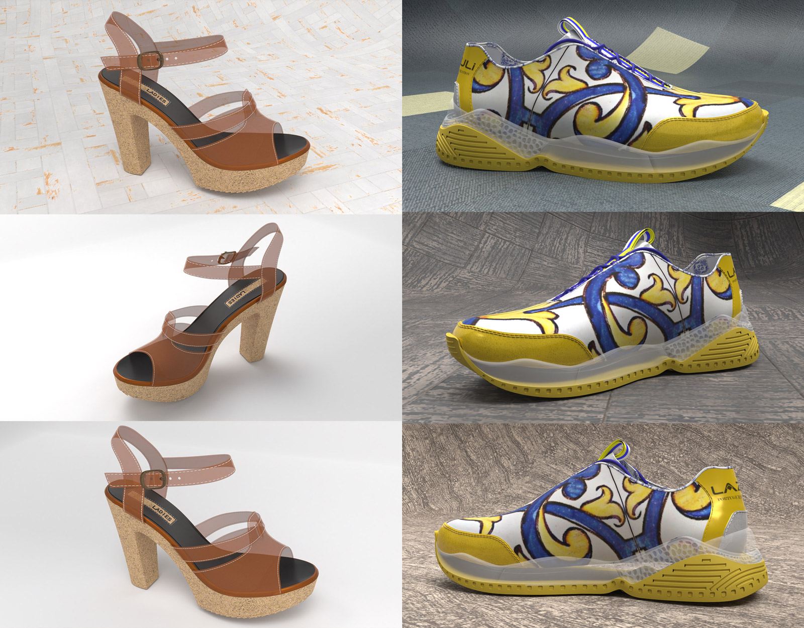 Suporte a Material Phong Transparente