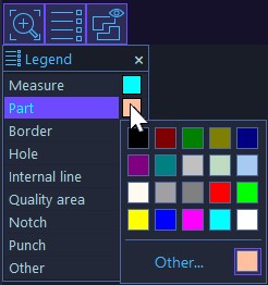 Quick Color Swatch for Enhanced Part Contrast